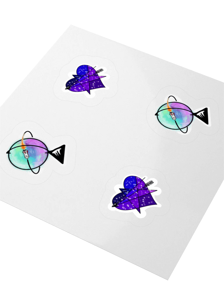 'Stars, Scenery, and Us' EP Tiny Sticker Set product image (3)