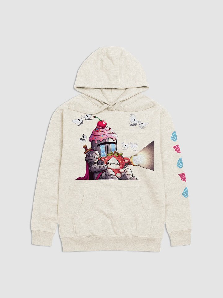 Cupcake Knight horror game screamer hoodie product image (2)