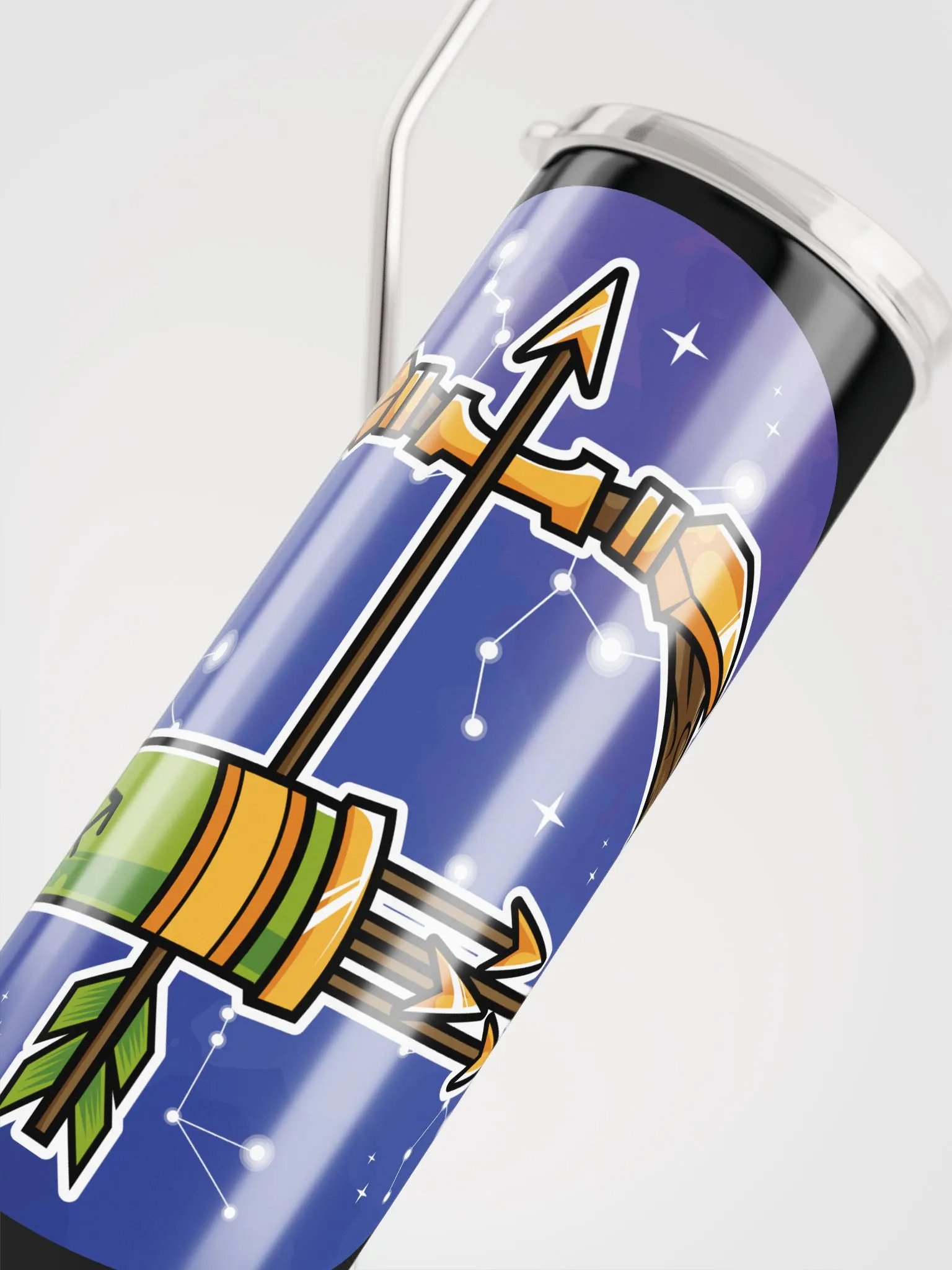 Starry Sagittarius Stainless Steel Tumbler product image (9)