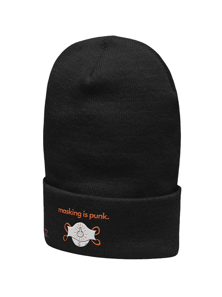 Masking Is Punk beanie product image (2)