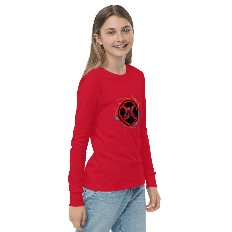 Joshua Bella+Canvas Youth Long Sleeve T-Shirt product image (4)