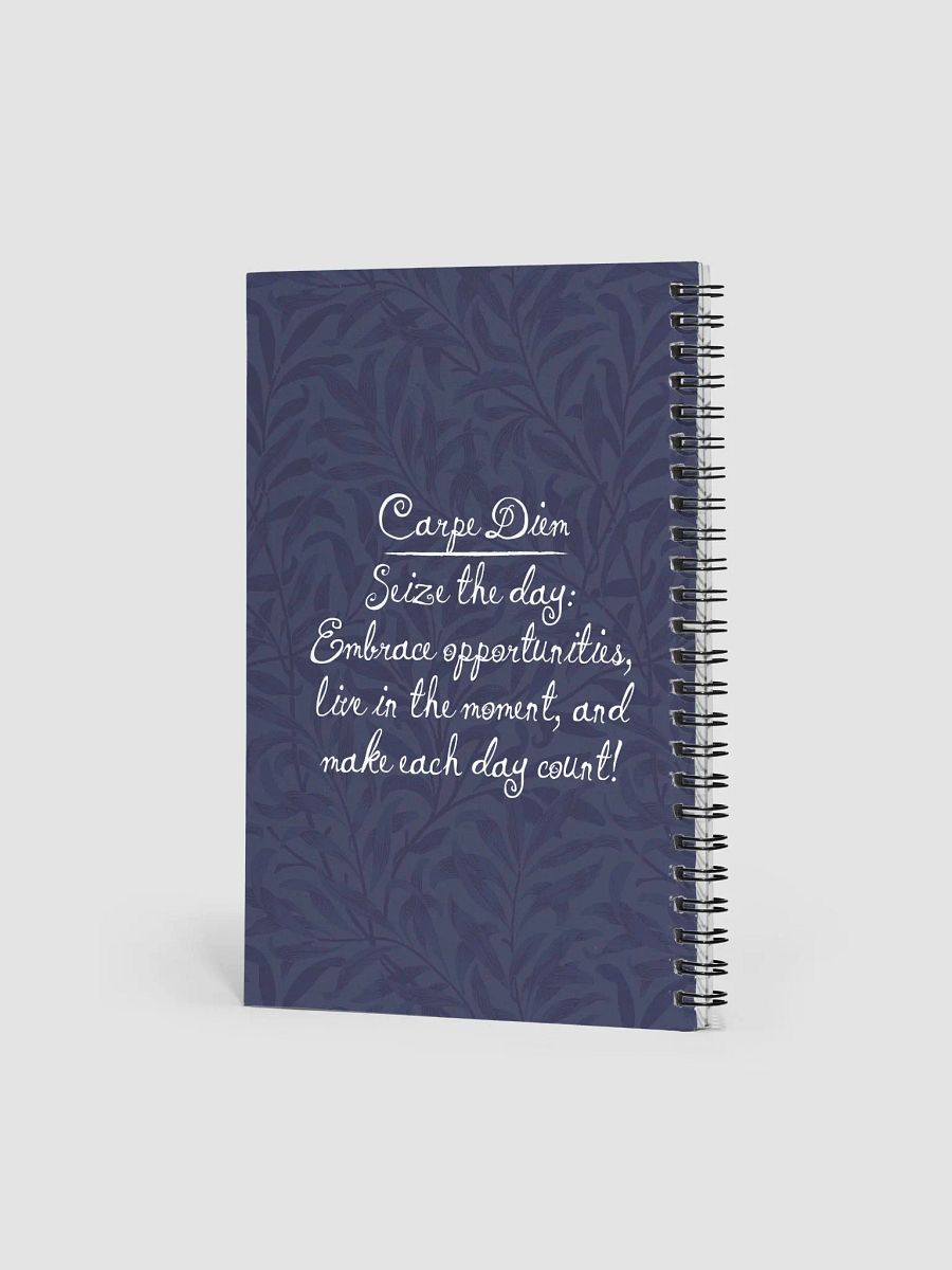 Carpe Diem Notebook Blue product image (4)