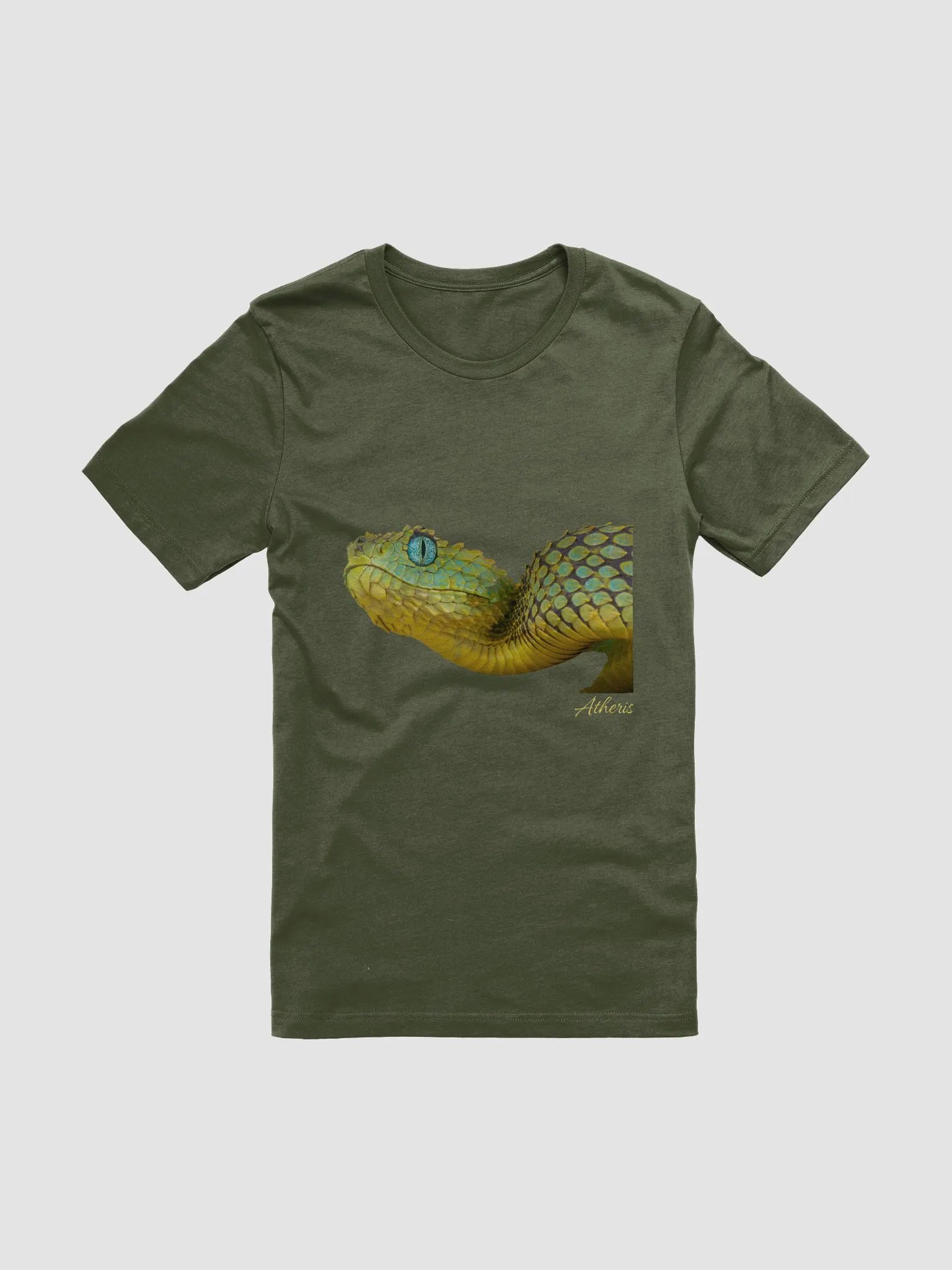 Snake Atheris T-shirt product image (1)
