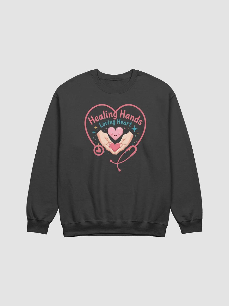 Healing Hearts, Stethoscope heart Crewneck Sweatshirt product image (7)