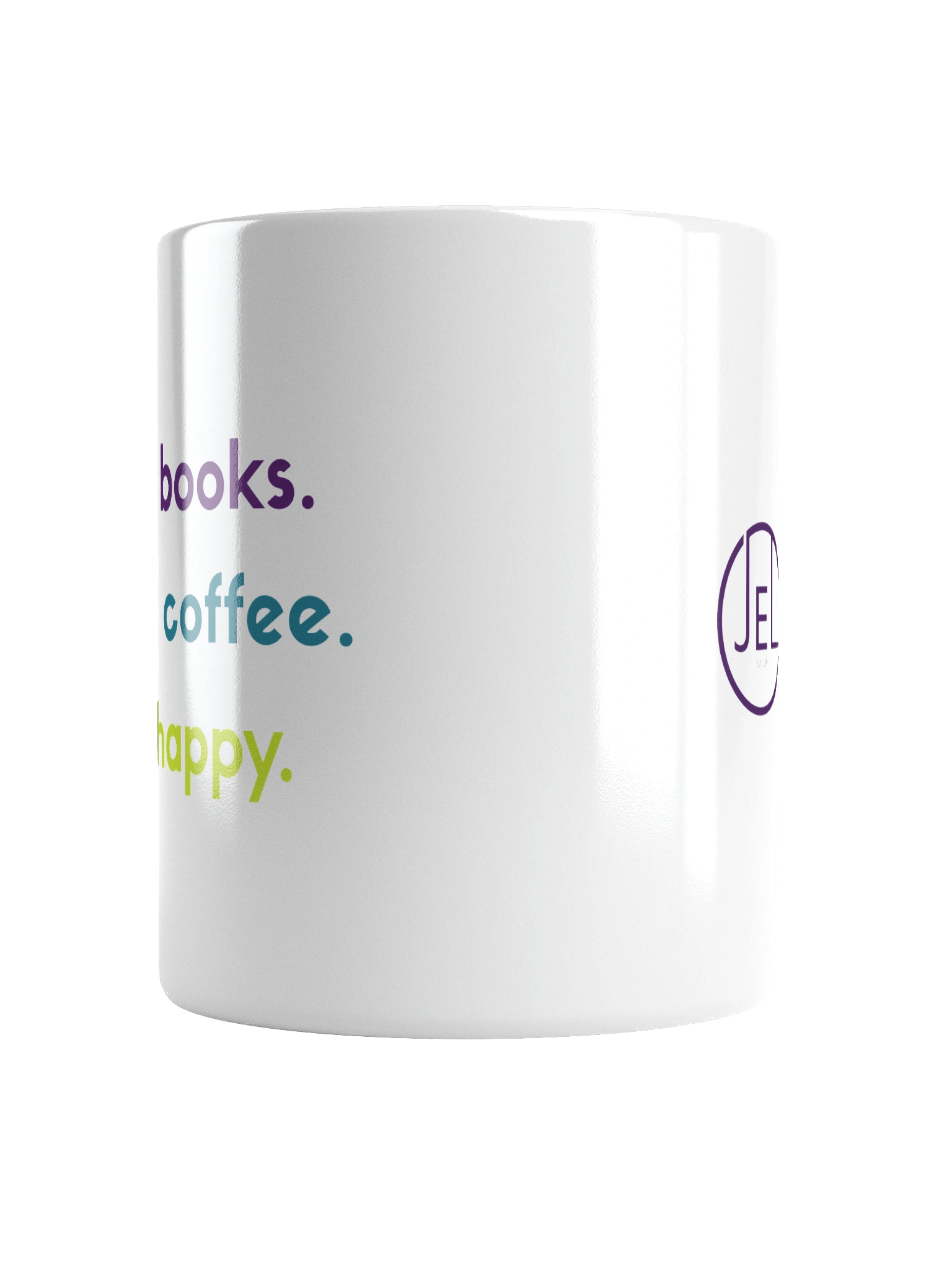 Happy Reader's Coffee Mug (White) product image (17)