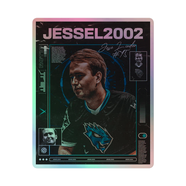 JESSEL2002 Holographic Sticker product image (1)