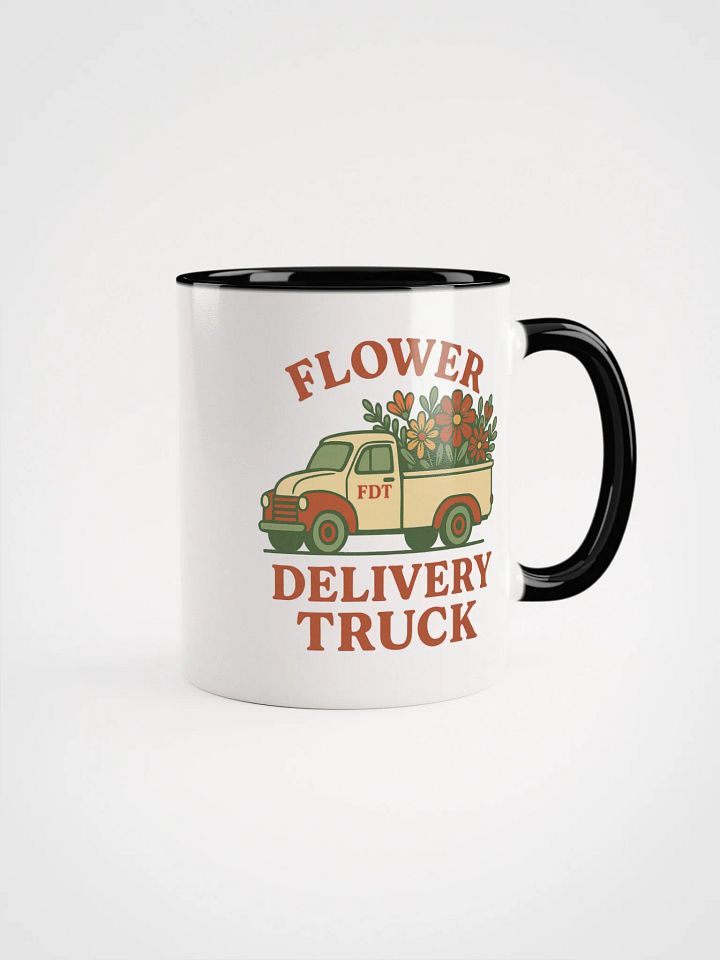FDT Flower Delivery Truck Accent Mug product image (1)