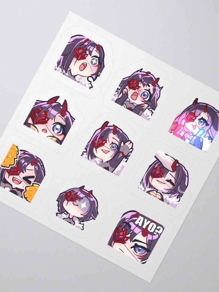 Brielle Foxfire Chibi Stickers product image (2)