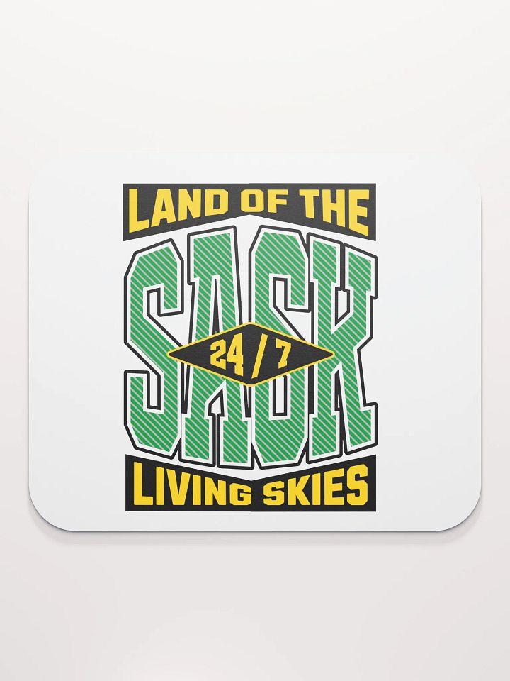 Sask Land Of The Living Skies 24/7 Classic Mouse Pad product image (1)
