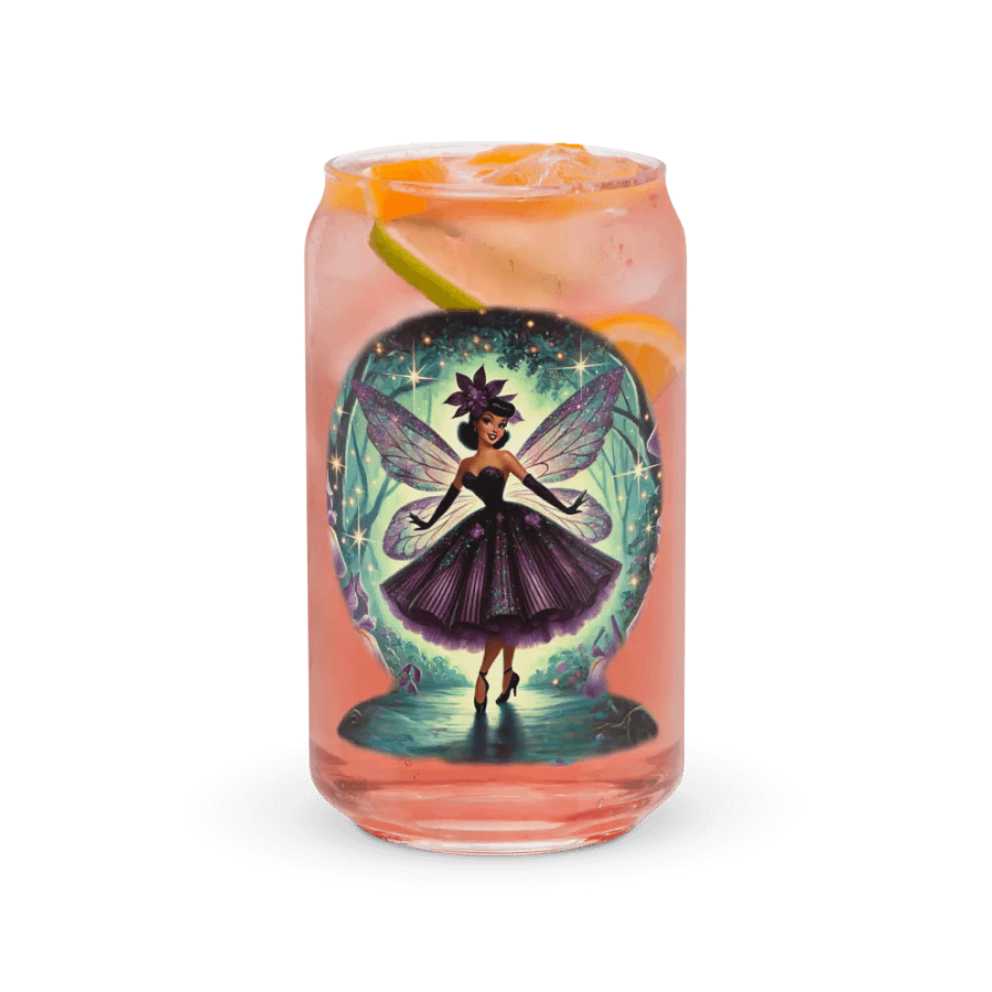 Enchanted Purple Iris Fairy Glass product image (37)