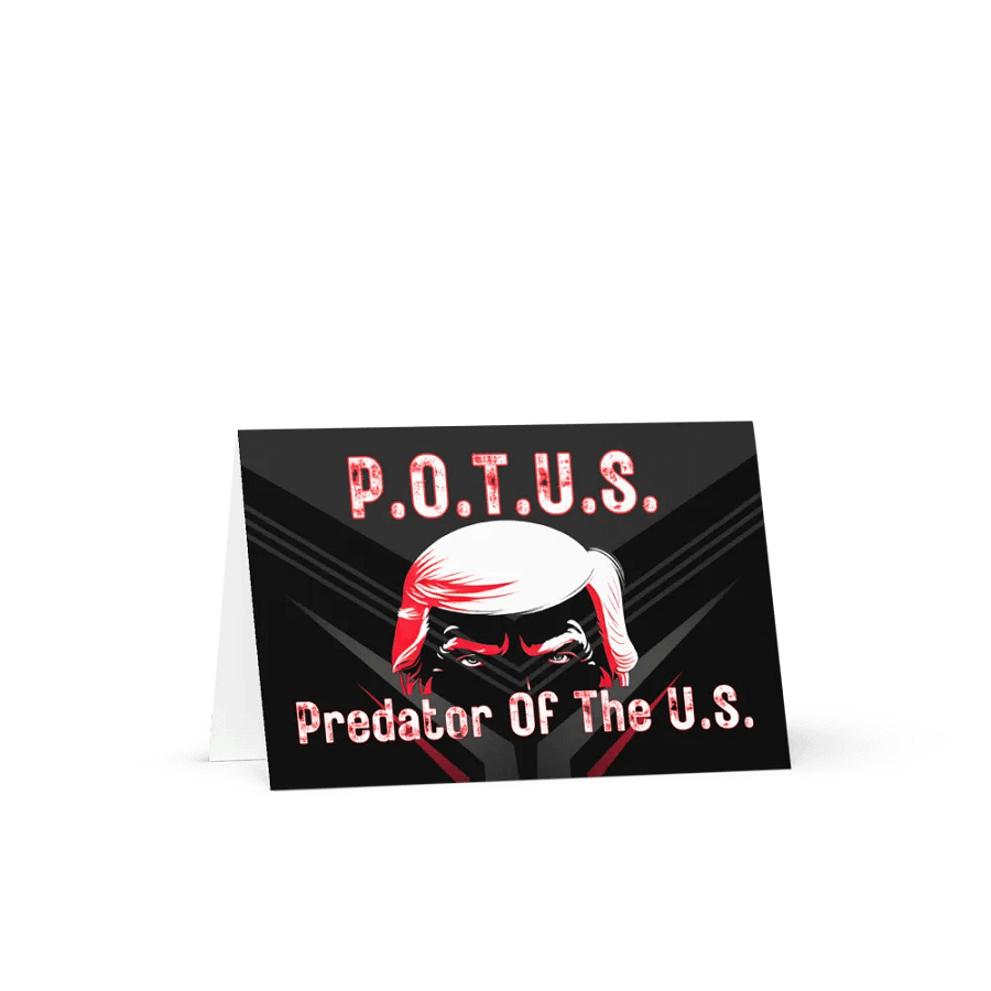 Resistor, POTUS w/ Image, Black Cards product image (1)