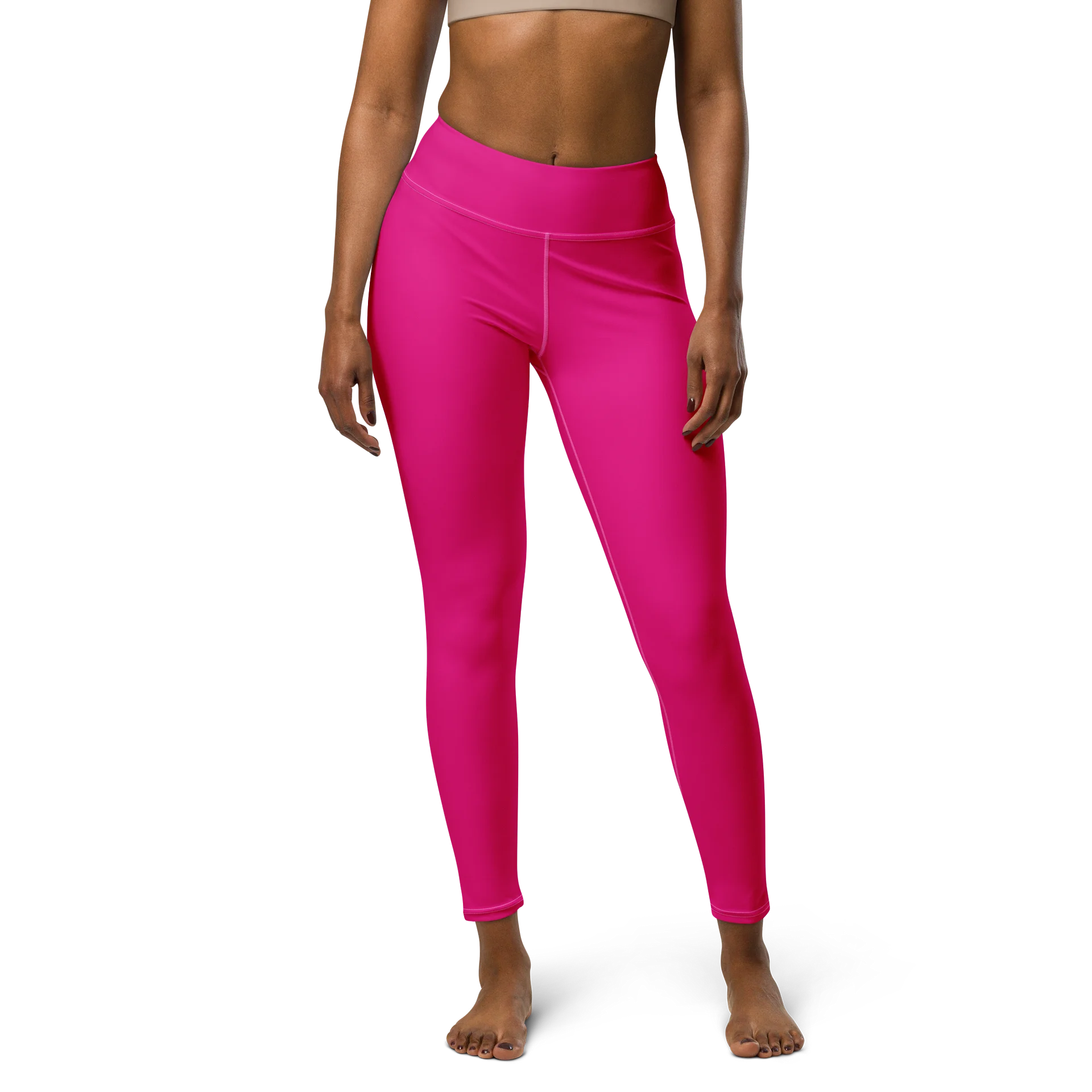 Yoga Leggings - Medium Violet Red product image (1)