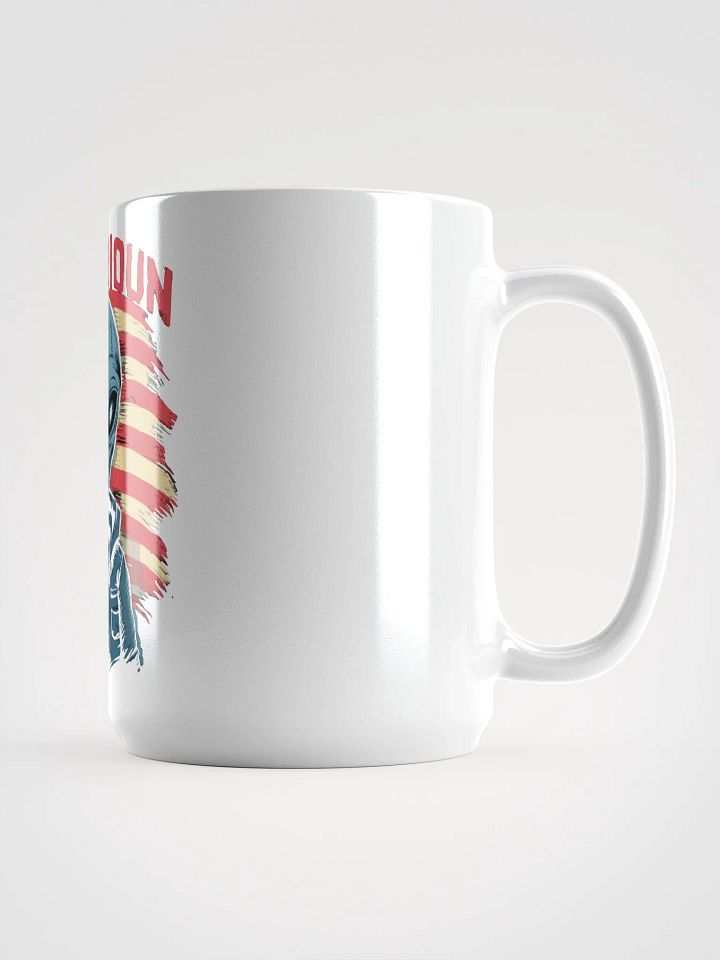 Novelty alien with American flag product image (1)