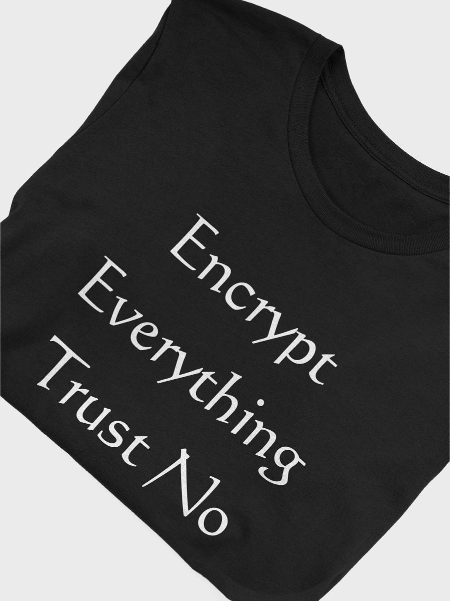 Trust No One Cryptic Tee product image (5)