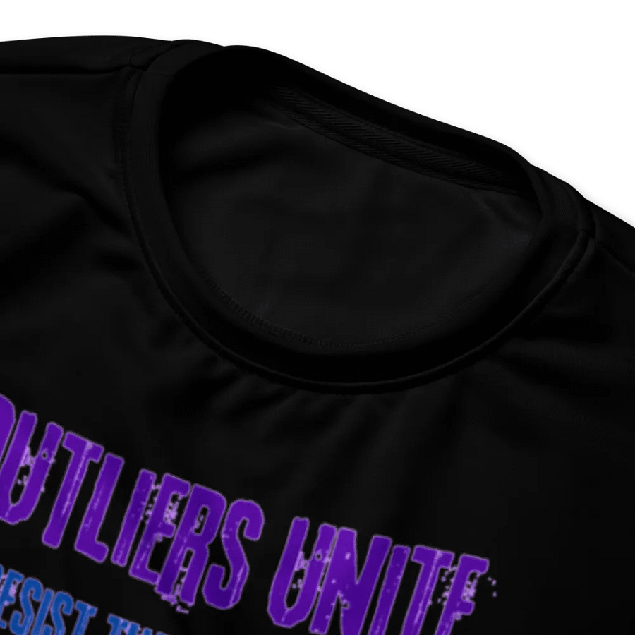 Resistors, Outliers Unite (Words only), Black Sweatshirt product image (4)