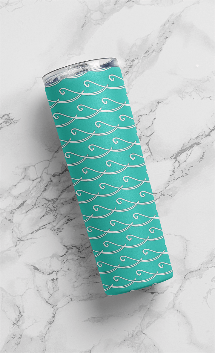 Party Time! White Waves 20 oz Tumbler product image (1)