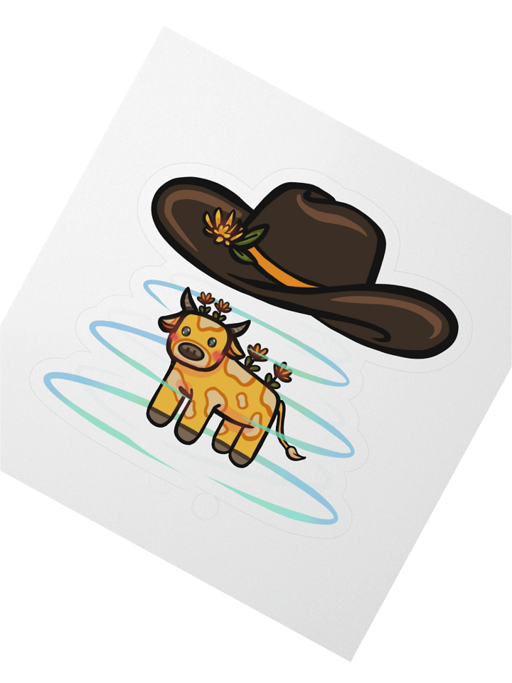 Cowtown logo sticker product image (2)