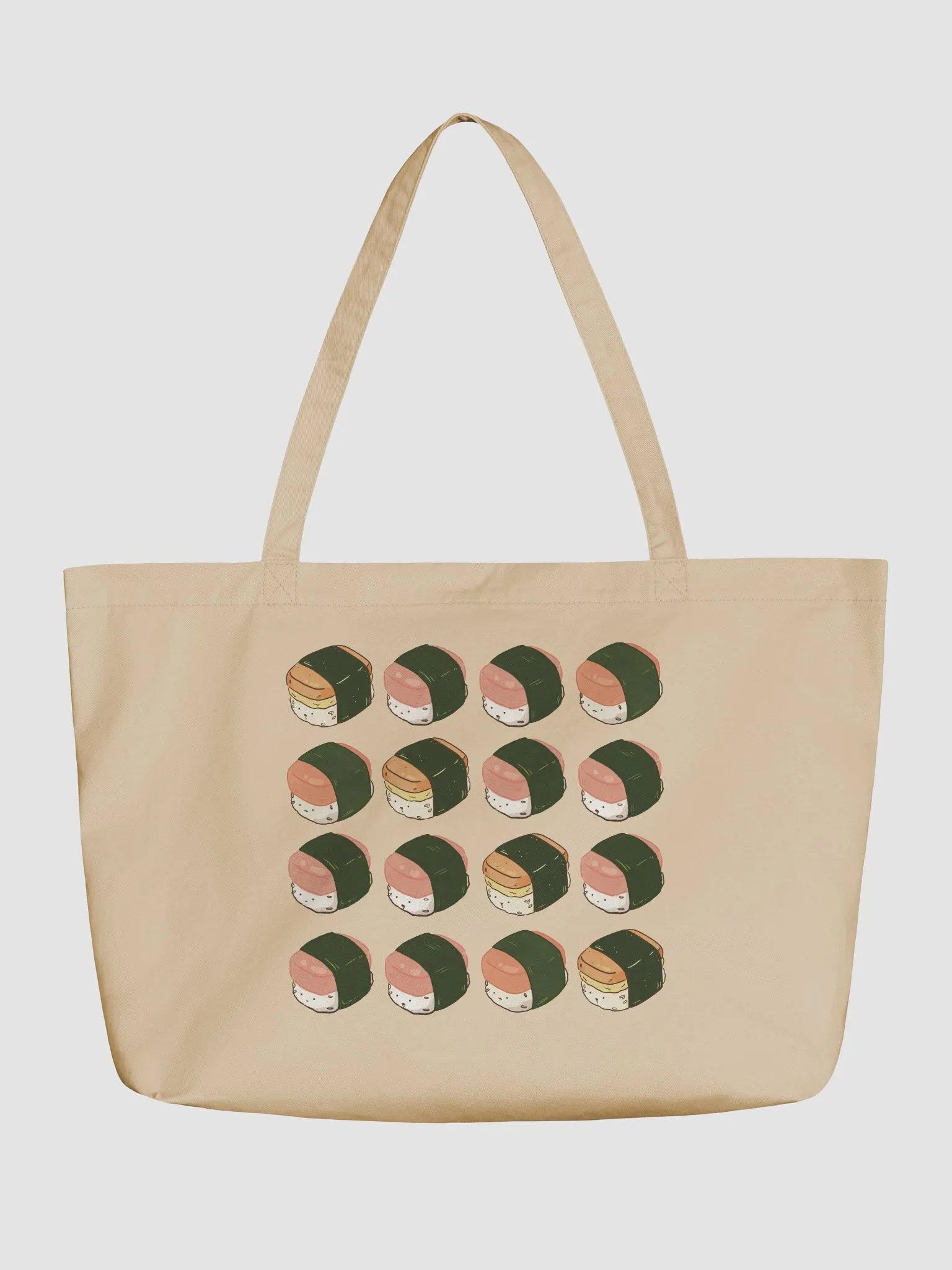 Spam Musubi Friends Eco Tote Bag product image (1)