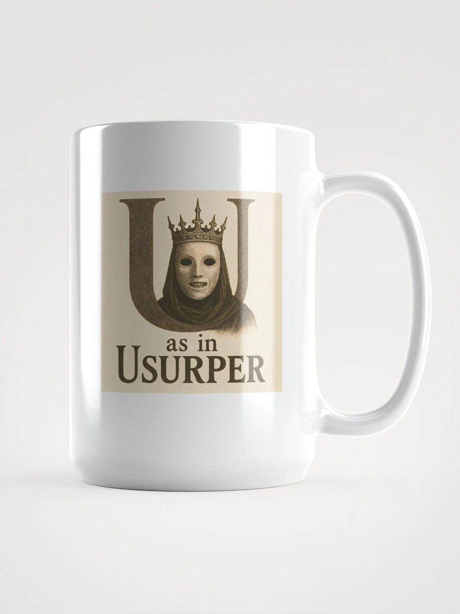 U as in usurper mug product image (1)