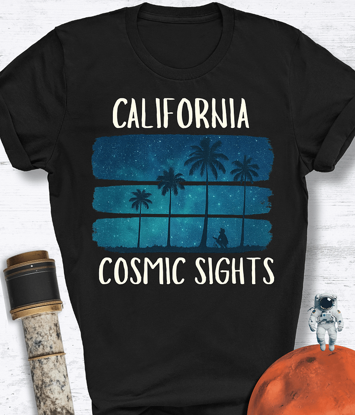California Cosmic Sights T-Shirt product image (1)