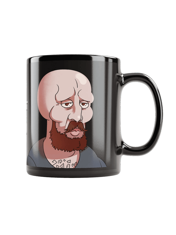 The Bald Beardy Boi's Black Mug product image (1)