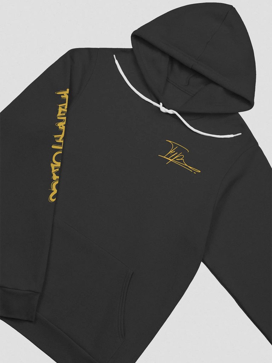 T4P Hoodie Black/Goldenrod (Bella+Canvas Supersoft) product image (3)