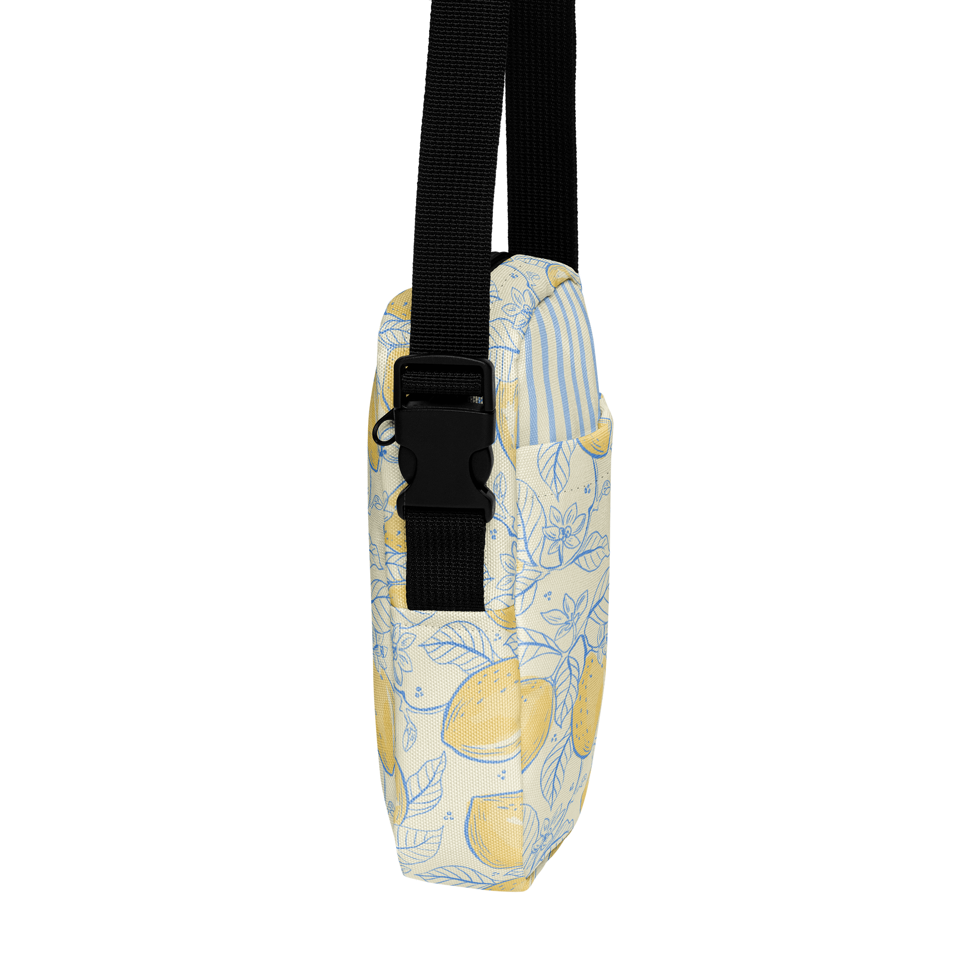 Lemon Sunshine Sketch Utility Crossbody Bag product image (4)