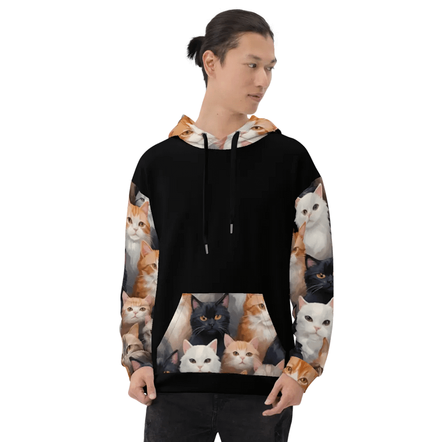 Purrfectly Adorable Cat Lovers Unisex Hoodie product image (8)