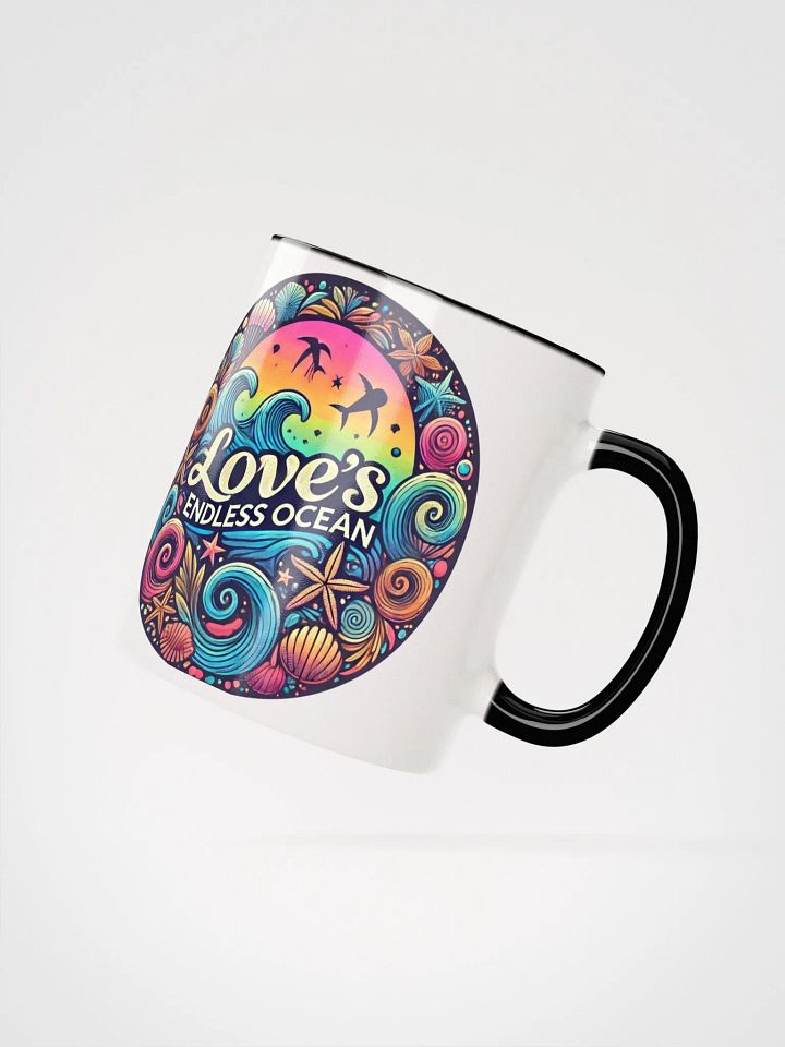 Endless Ocean Sunset Ceramic Mug product image (35)