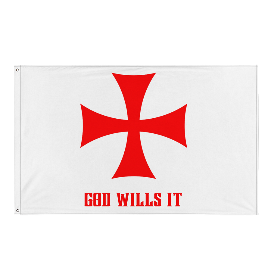 God wills it - Flag product image (1)