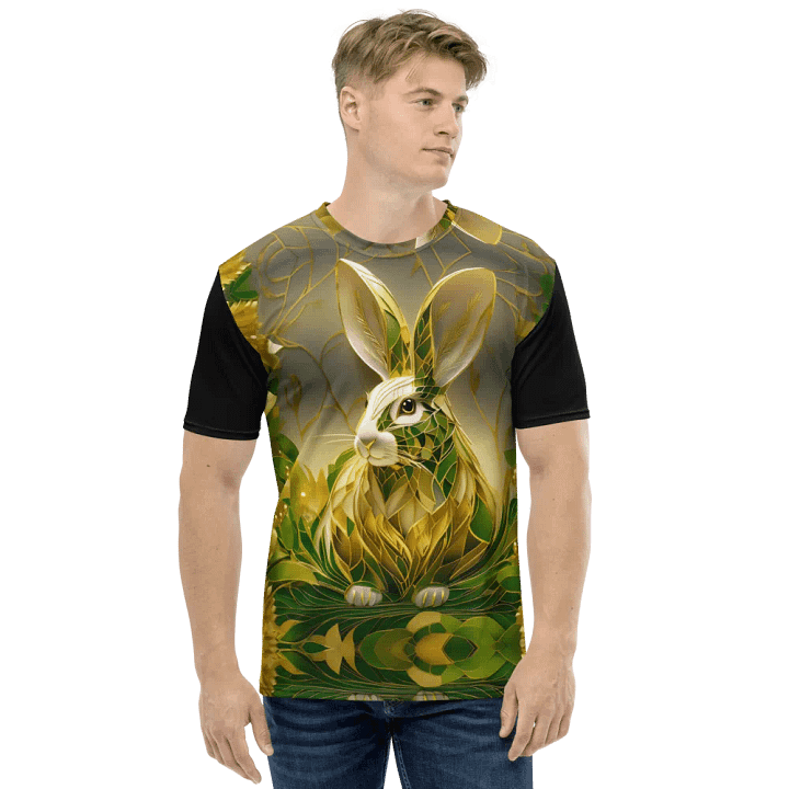 Green Rabbit T shirt product image (1)