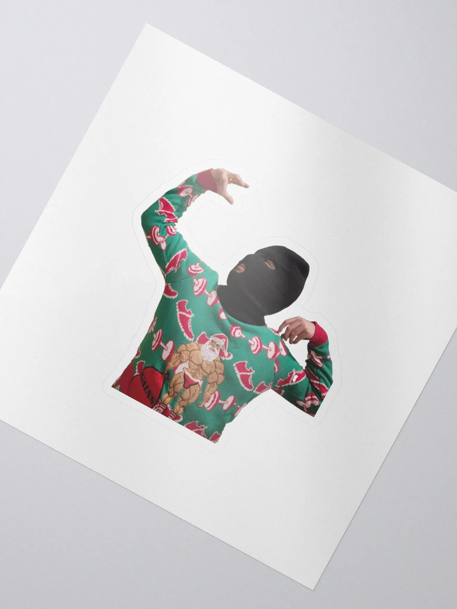 Masked Menace Sticker product image (3)