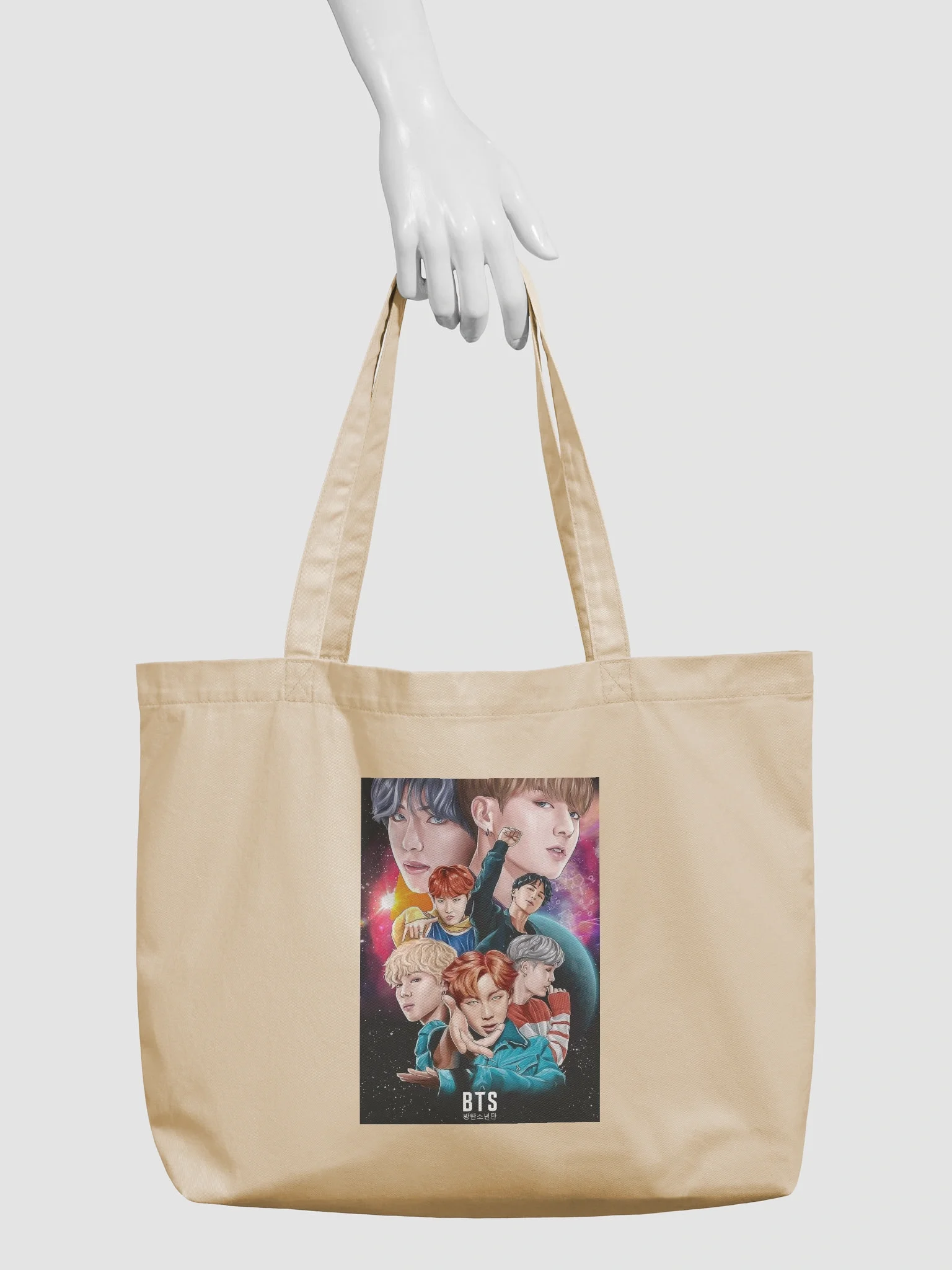 BTS HANDSOME Tote Bag product image (3)