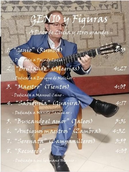 CD "Genio y Figuras" (2020) de Pepe Alcalá product image (2)