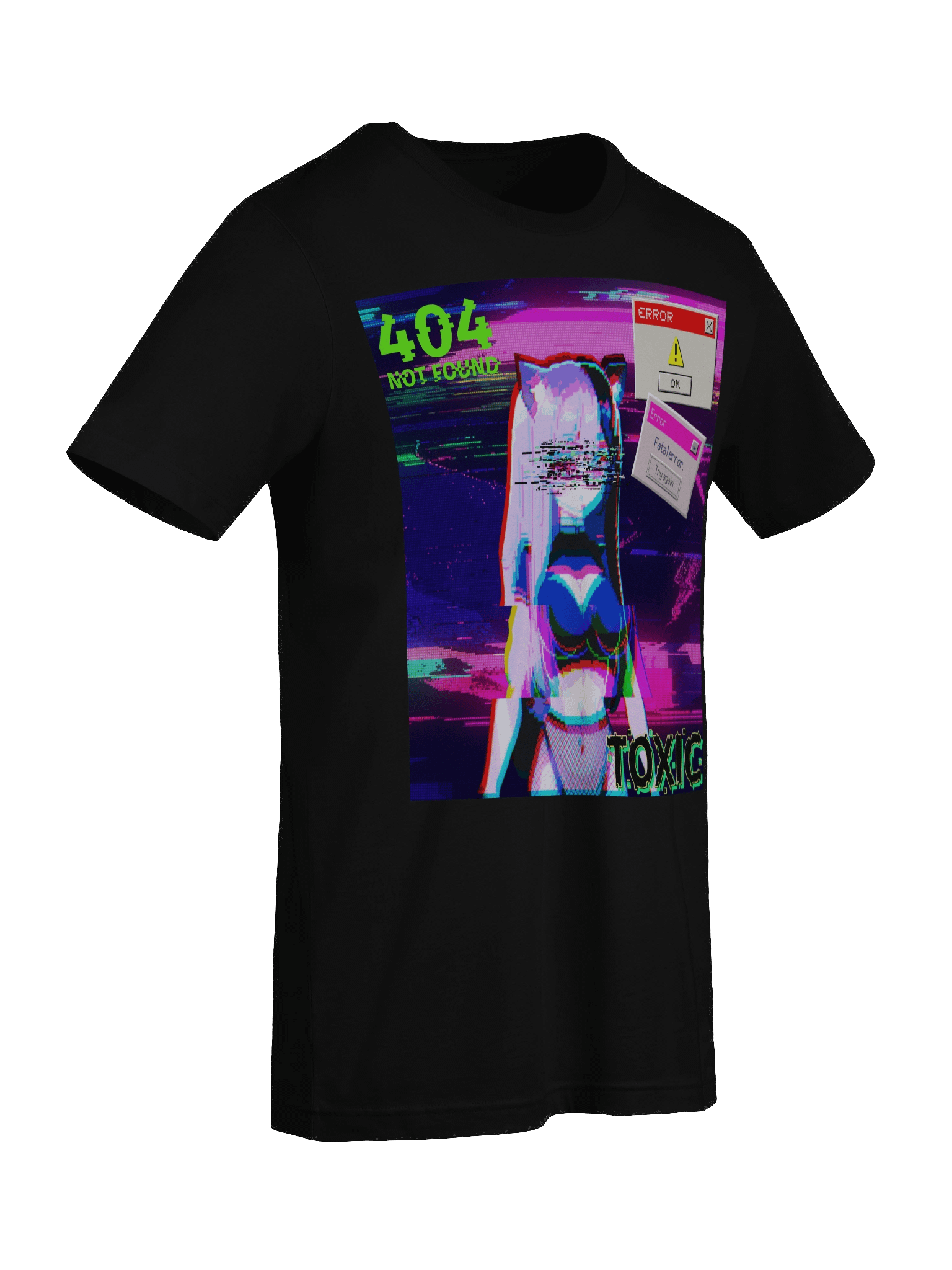 Neko Error.exe Unisex Tee product image (9)