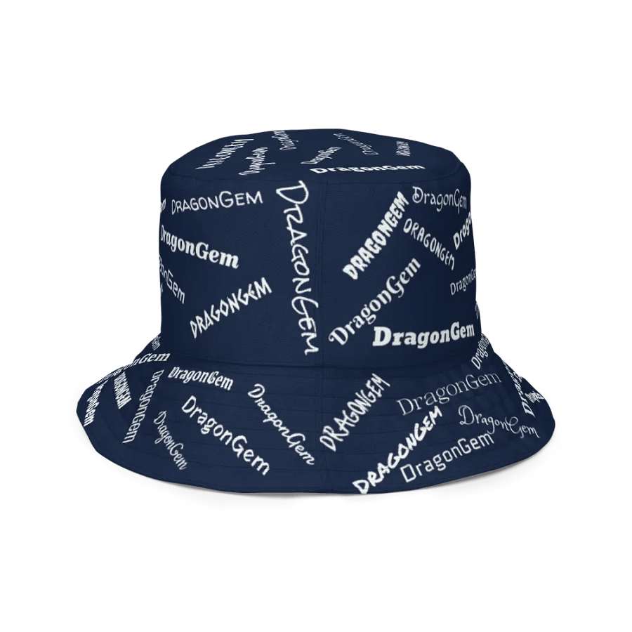 DragonGem Navy Reversible Bucket Hat product image (4)