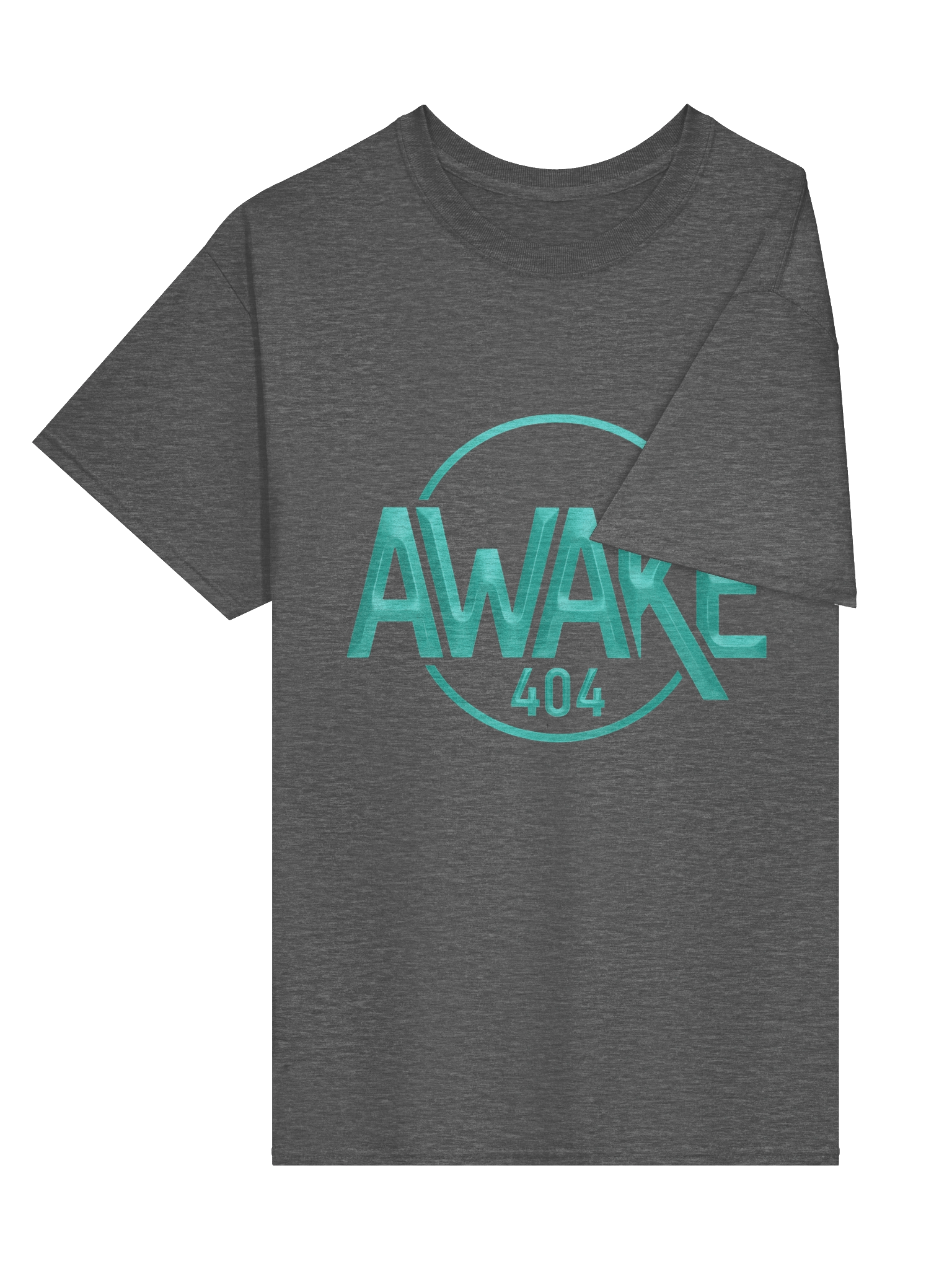 Turquoise Awake 404 Logo T-Shirt product image (3)