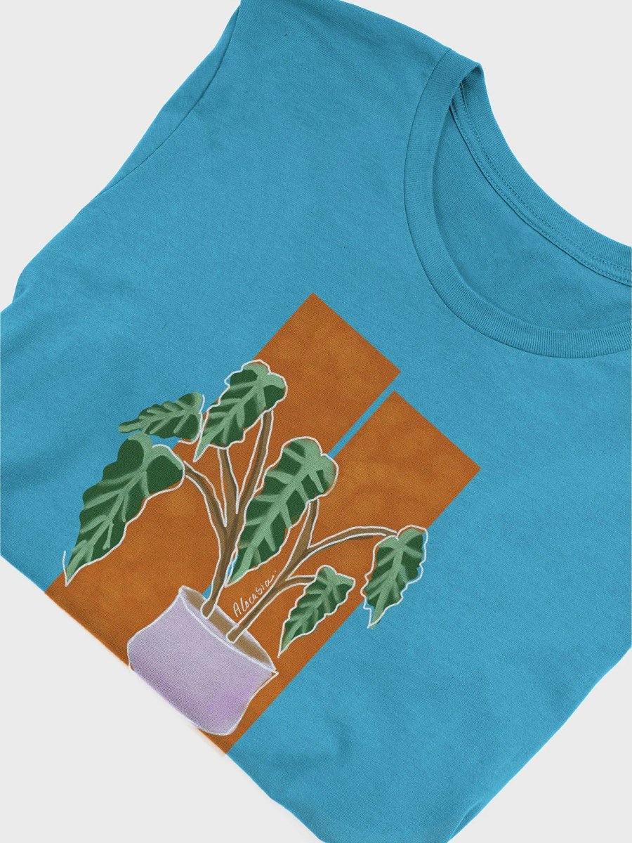 Blue tones Lady's plants Bella+Canvas Supersoft T-Shirt product image (3)