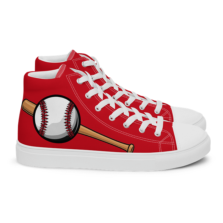 Retro Swing Baseball Canvas Sneakers product image (2)
