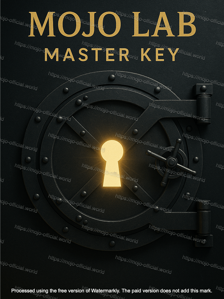 MOJOENT804 - MOJO Lab: Master Key Edition product image (1)