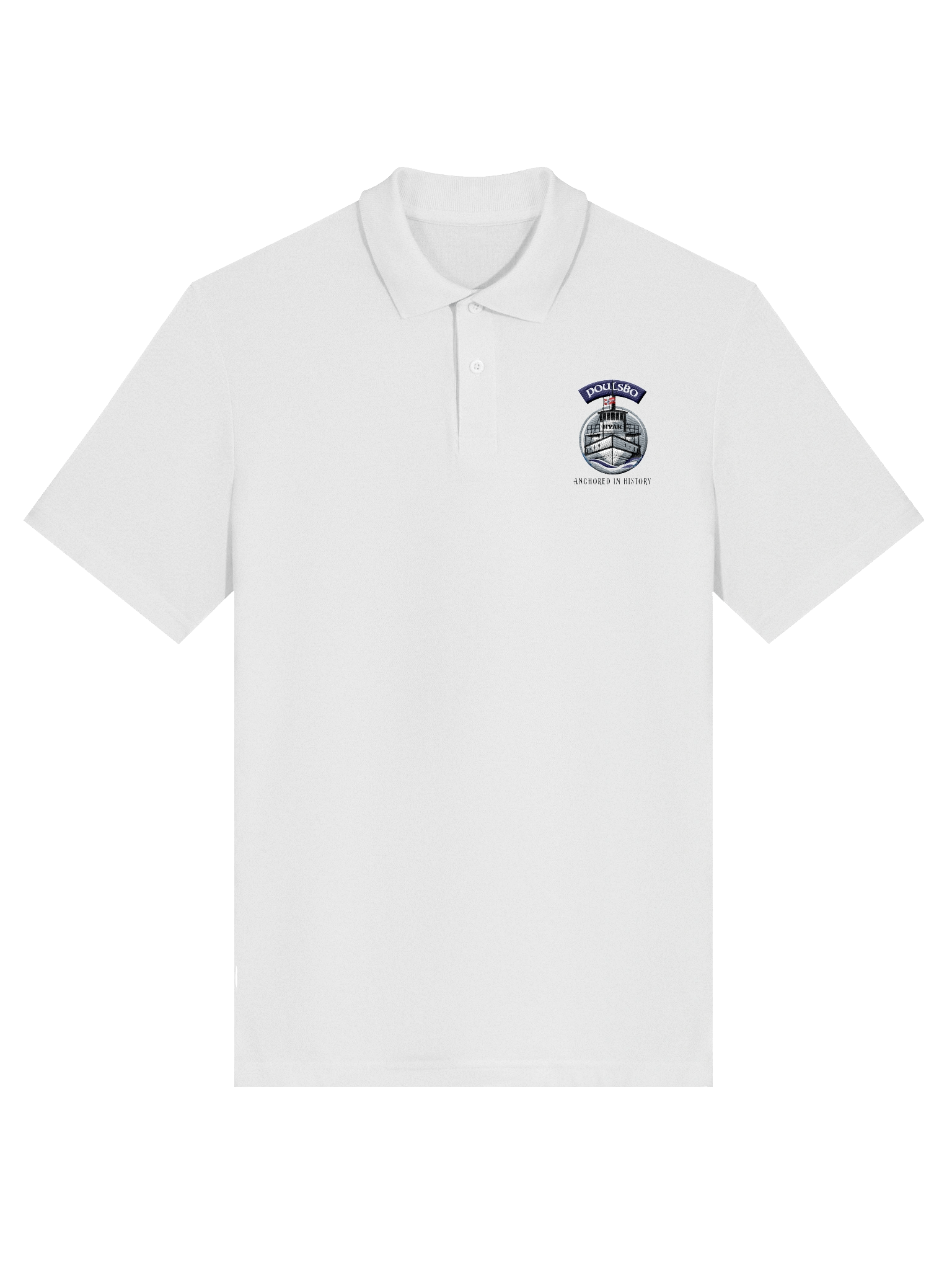 Hyak Ship Logo Pique Polo product image (3)