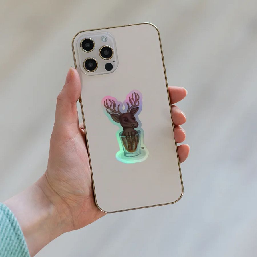 Buck Shot Holographic Sticker product image (6)