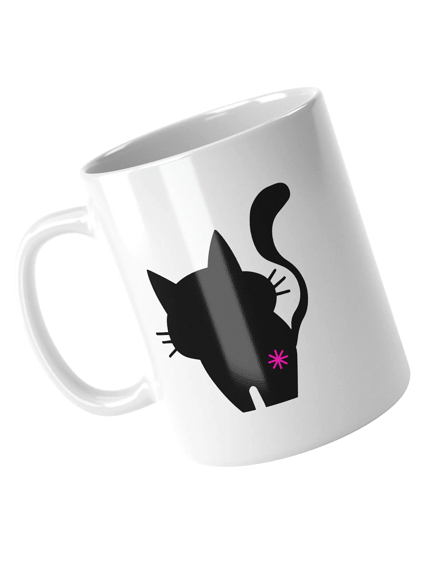 Double Sided Cat Butt White Ceramic Coffee Mug product image (3)