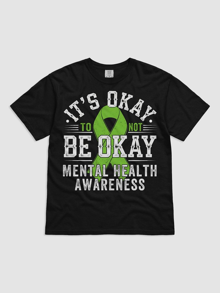 Mental Health Awareness Ribbon Comfort Tee product image (5)