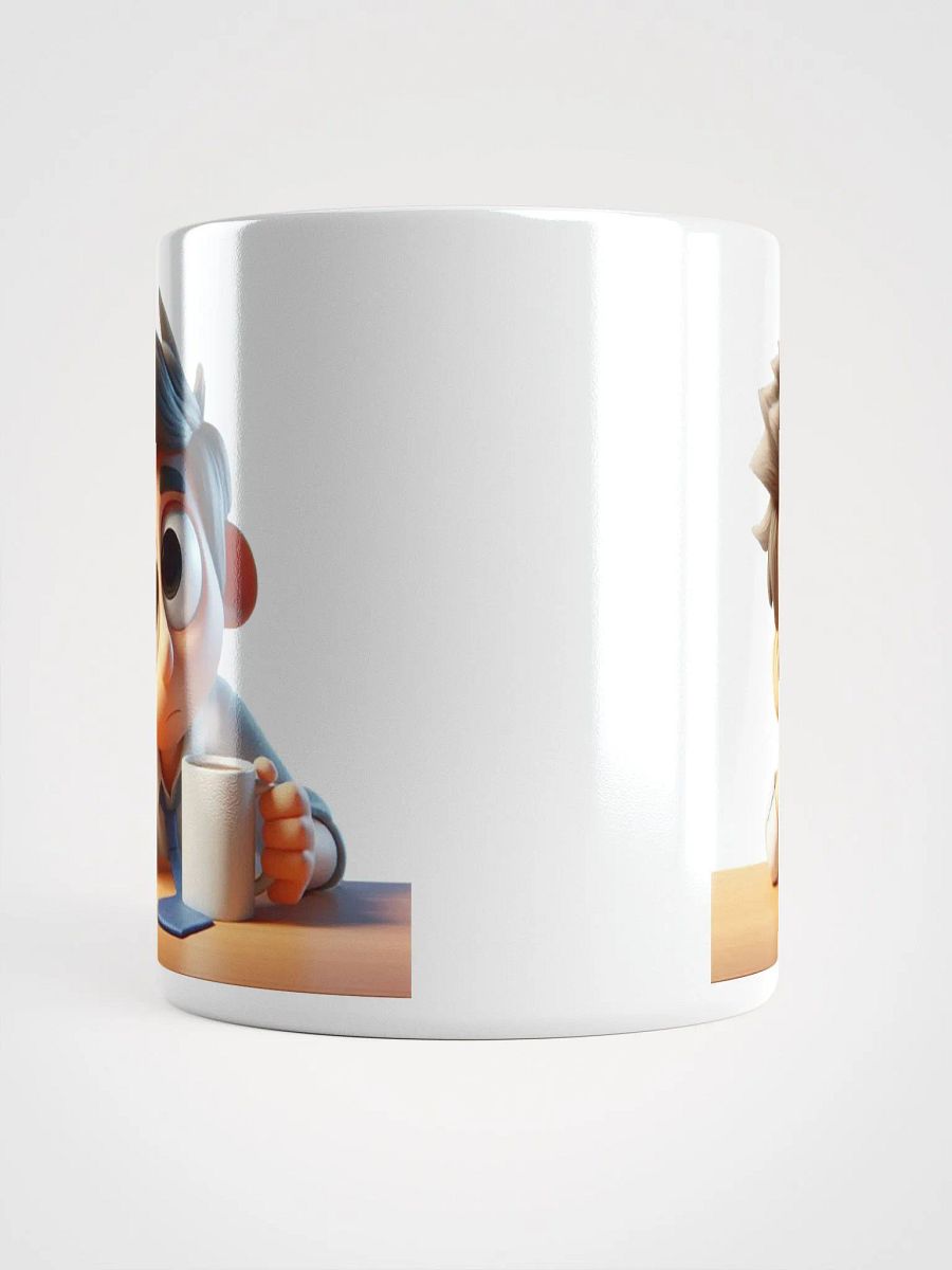 Bored Office Worker #Statement Glossy Mug - White product image (15)