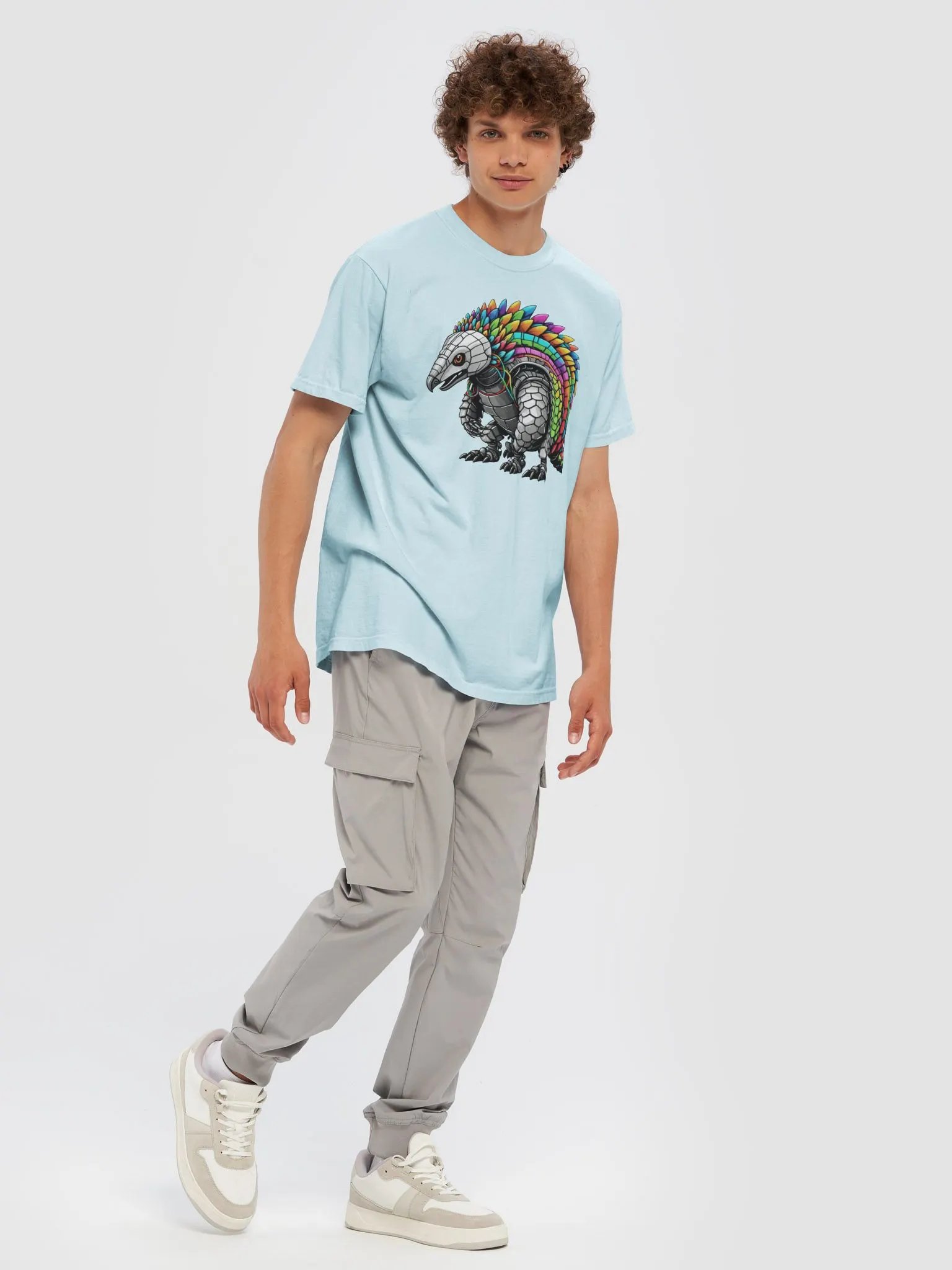Pangolin Robot T Shirt product image (39)
