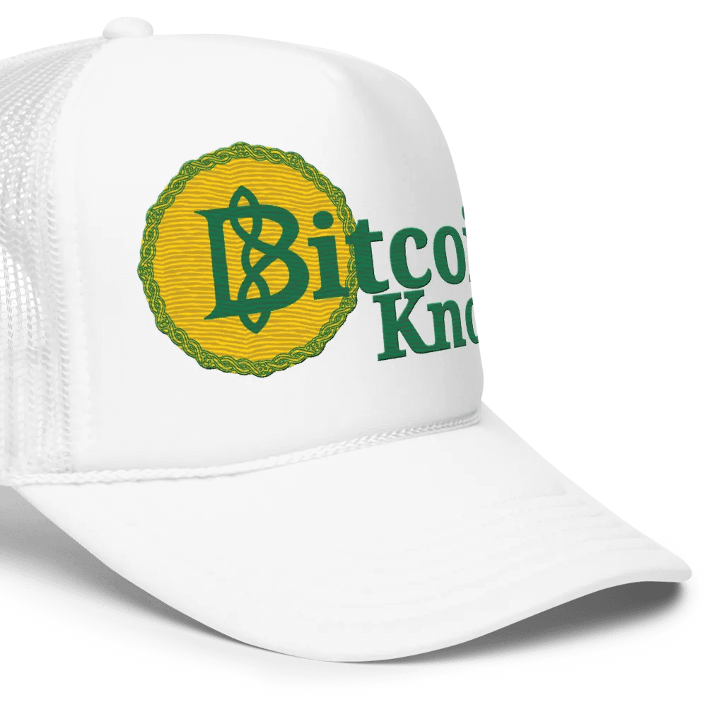 BITCOIN Knots White Hat product image (3)