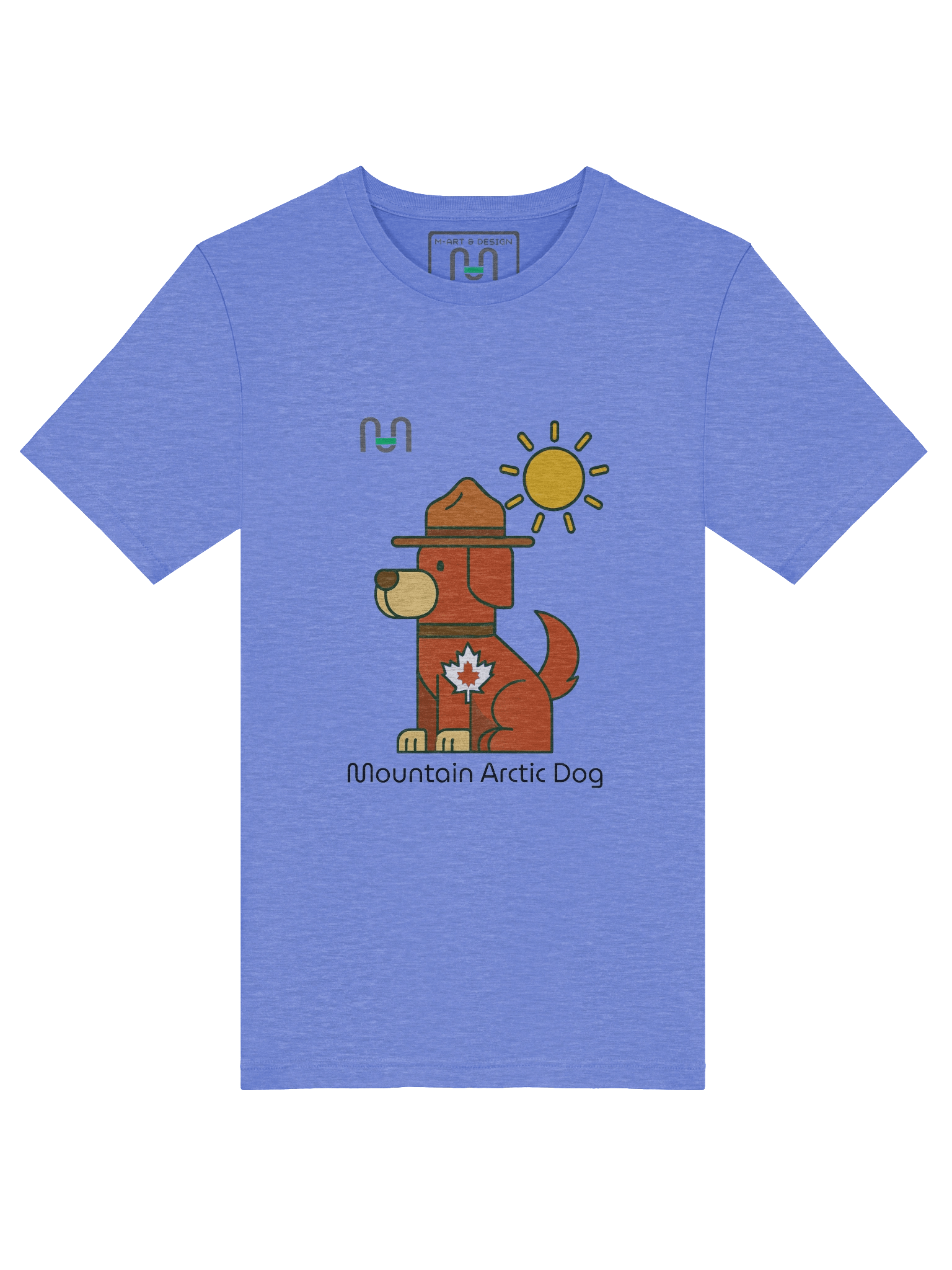 Mountain Active Dog Tee – M Style - M-Art & Design product image (41)