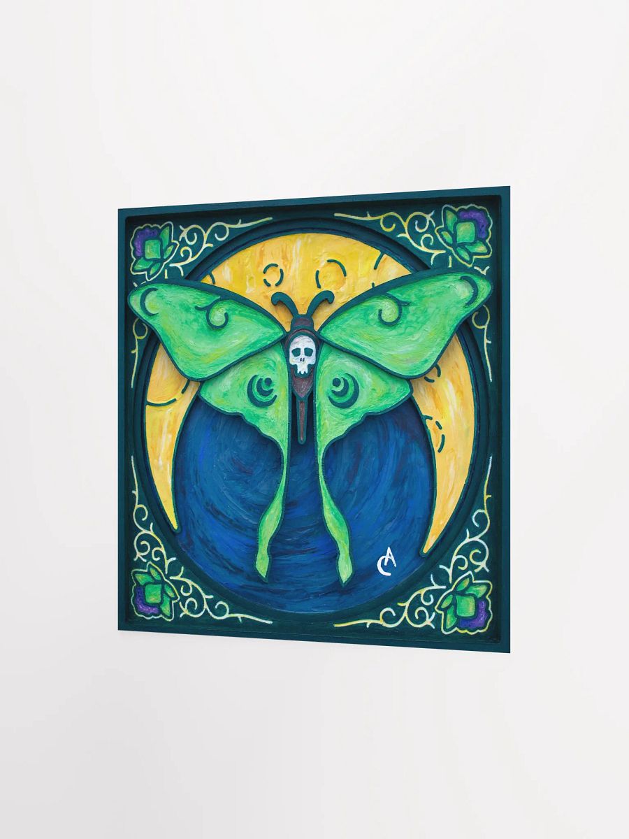 Luna Moth Print product image (2)