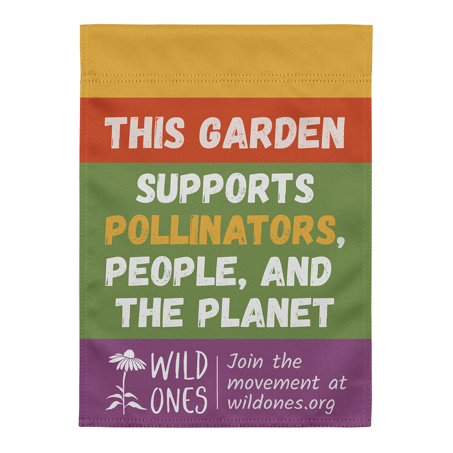 Pollinators, People, and the Planet (Garden Flag) product image (1)